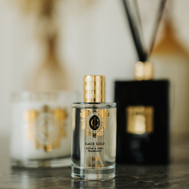 Cape Island Black Gold Room & Linen Fragrance Spray, 100ml