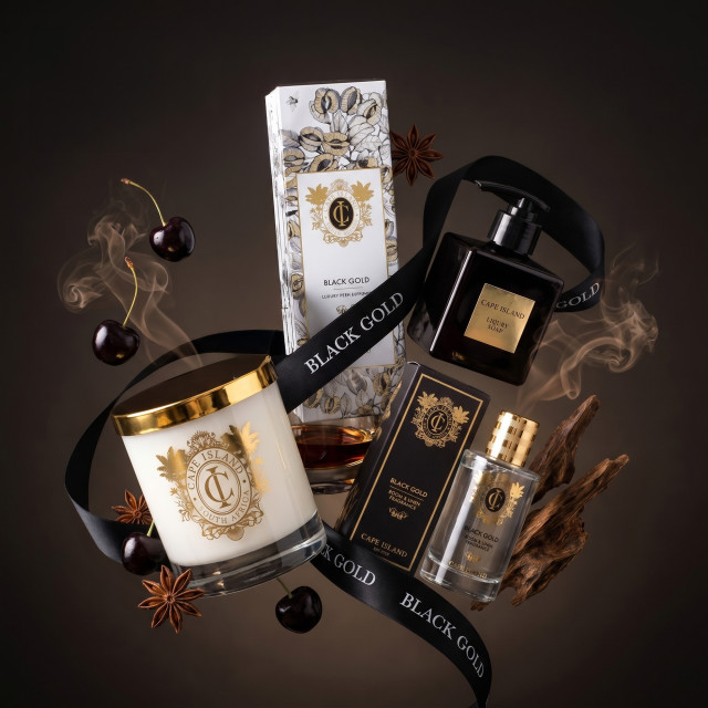 Cape Island Black Gold Room & Linen Fragrance Spray, 100ml