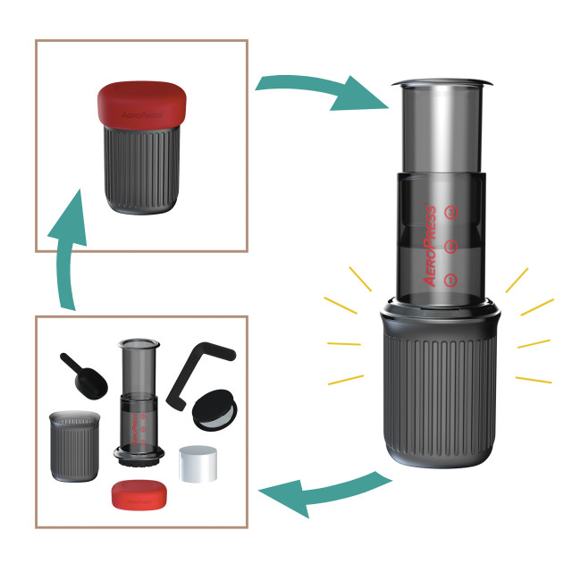 Detail image of AeroPress Go Complete Travel Coffee Maker