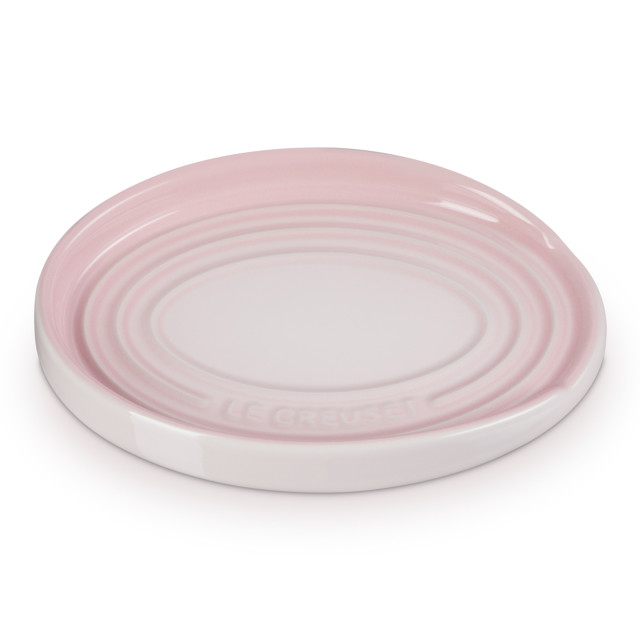 Le Creuset Oval Spoon Rest, 16cm - Shell Pink