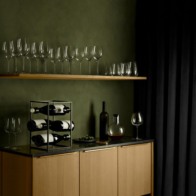 Lifestyle image of Eva Solo Nordic Kitchen Cube Wine Rack