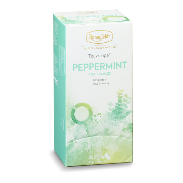 Pack Shot image of Ronnefeldt Peppermint Teavelopes, Pack of 25