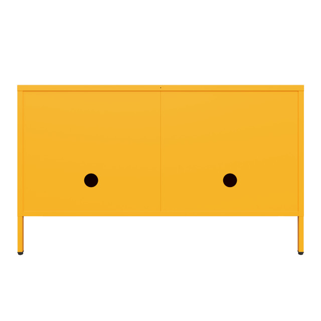 Popstrukt Sugar Cube Media Unit - Honey angle