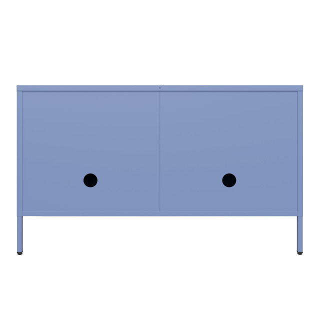 Popstrukt Sugar Cube Media Unit - Pigeon Blue angle