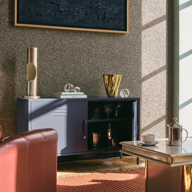 Popstrukt Sugar Cube Media Unit - Carbon Grey