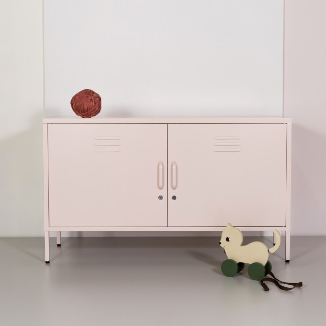 Popstrukt Popcorn Media Unit - Blush in use