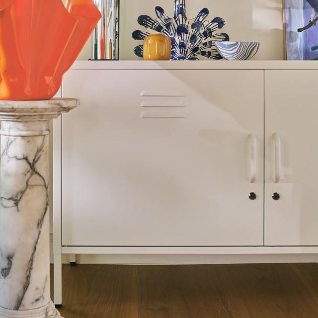 Popstrukt Sugar Cube Media Unit - Soft White