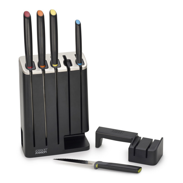 Detail image of Joseph Joseph Elevate SlimBlock Knife Block Set, 5-Piece