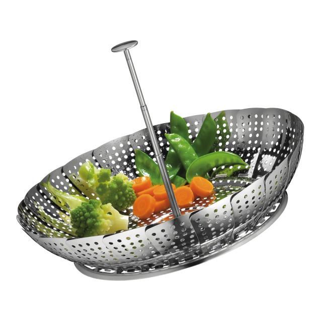 Lifestyle image of Kuchenprofi Stainless Steel Steamer Insert
