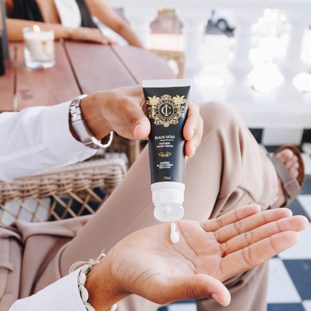 Cape Island Black Gold Hand Cream, 75ml