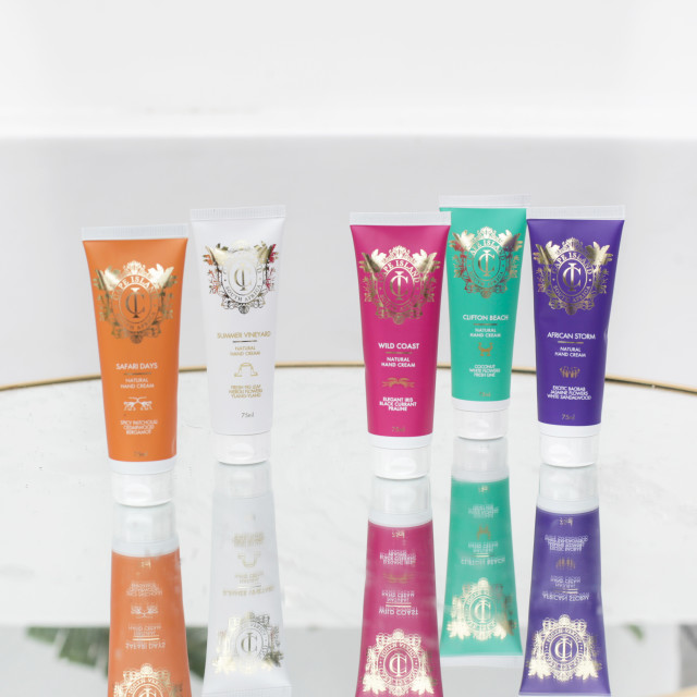 Hand cream range
