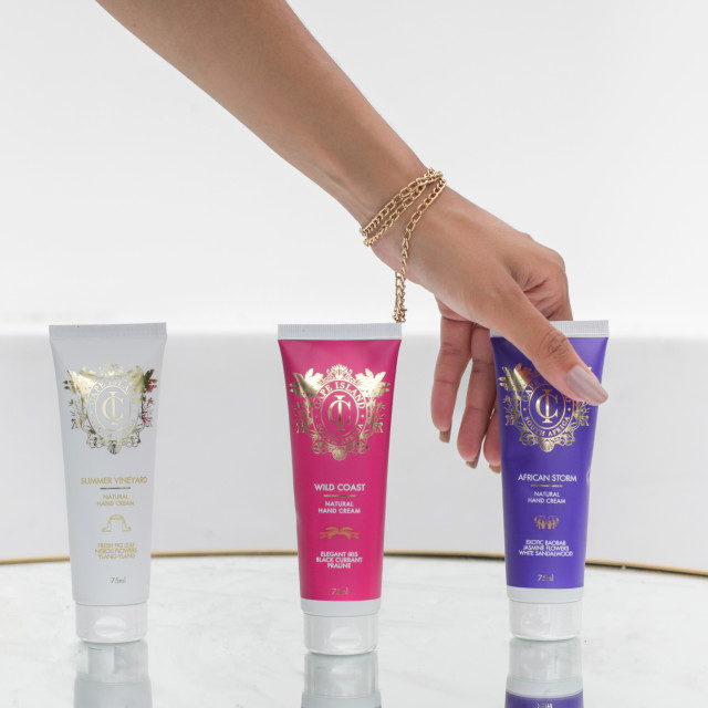 Hand cream range