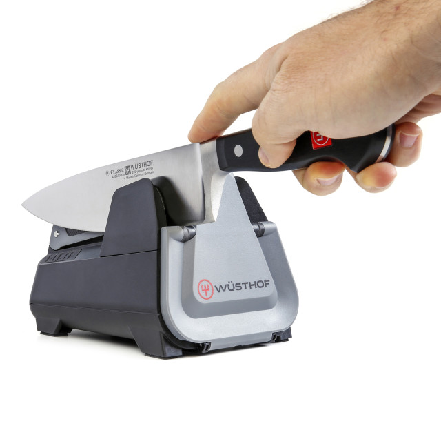Lifestyle image of Wusthof Easy Edge Electric Knife Sharpener