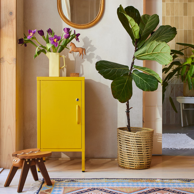 Popstrukt Sugar Cube Side Table - Honey