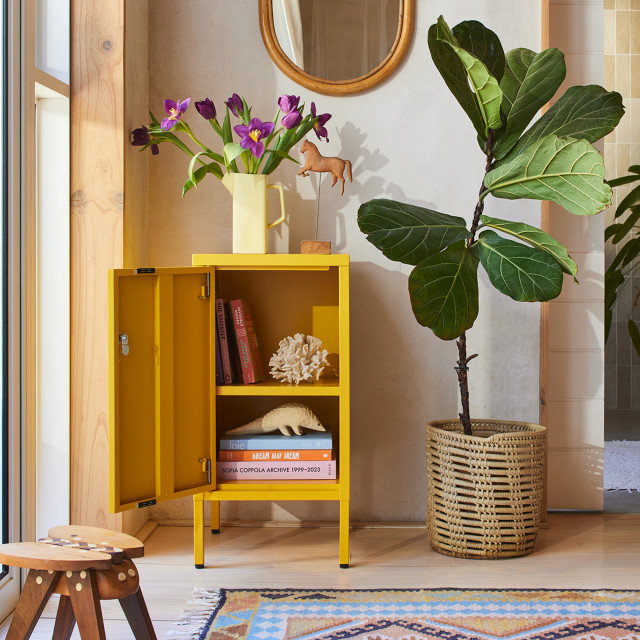 Popstrukt Sugar Cube Side Table - Honey