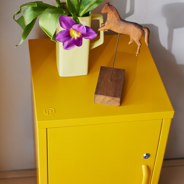 Popstrukt Sugar Cube Side Table - Honey