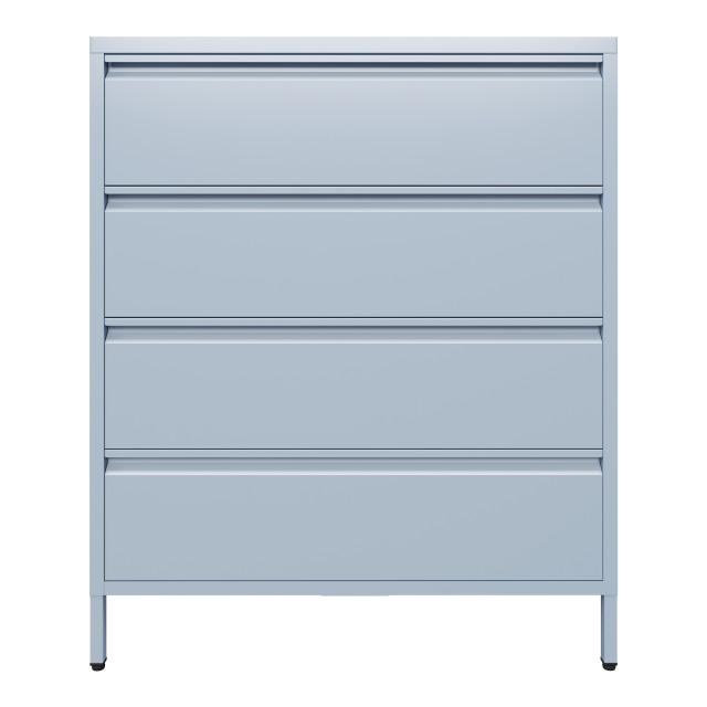 Popstrukt Bon Bon Chest of Drawers - Soft Blue angle