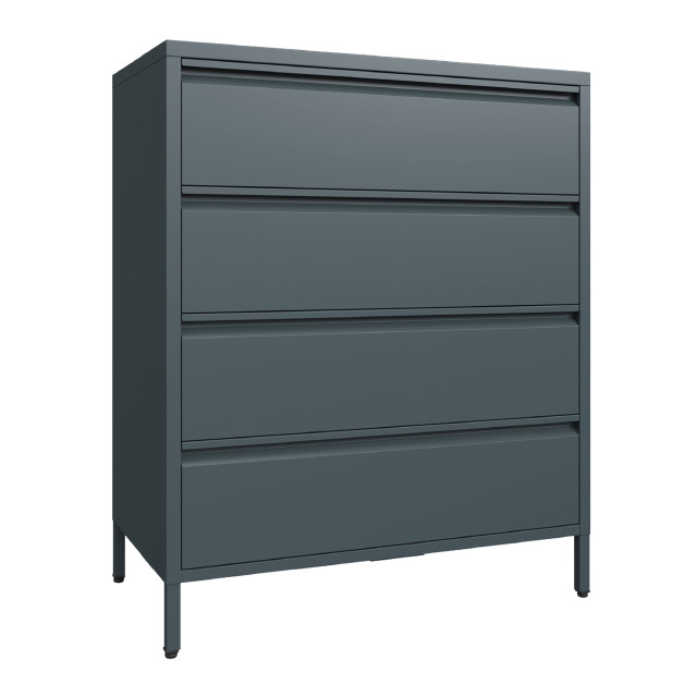 Popstrukt Bon Bon Chest of Drawers - Dark Flint