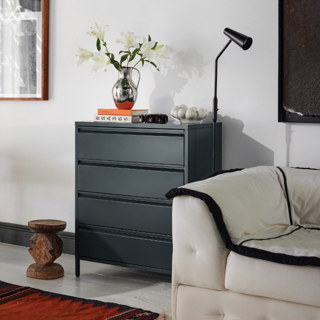 Popstrukt Bon Bon Chest of Drawers - Dark Flint