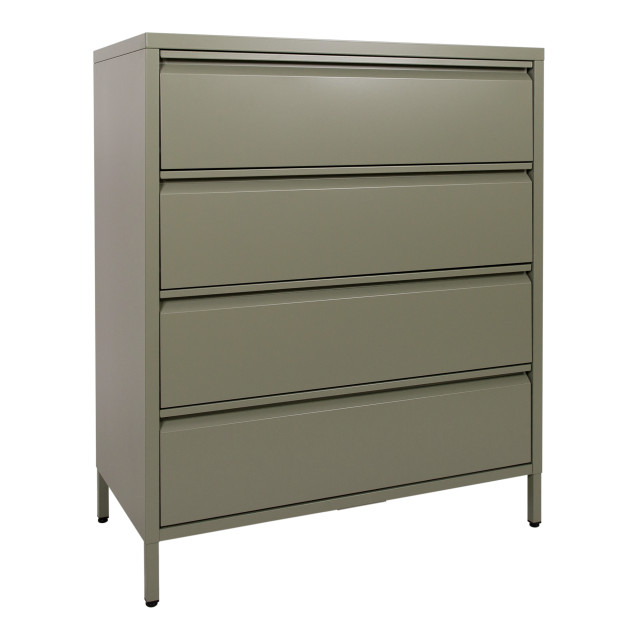 Popstrukt Bon-Bon Chest of Drawers - Moss Grey