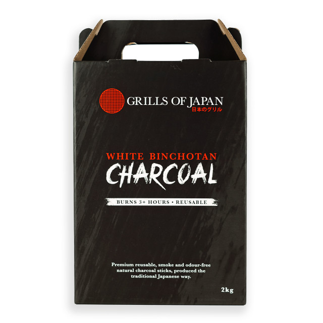 Grills of Japan Binchotan White Charcoal, 2kg pack shot