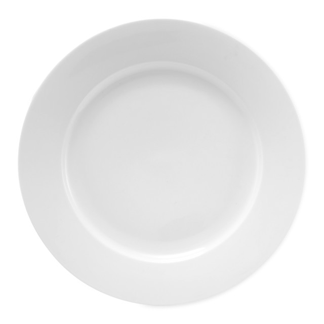Maxwell & Williams White Basics Rim Dinner Plates, Set of 4