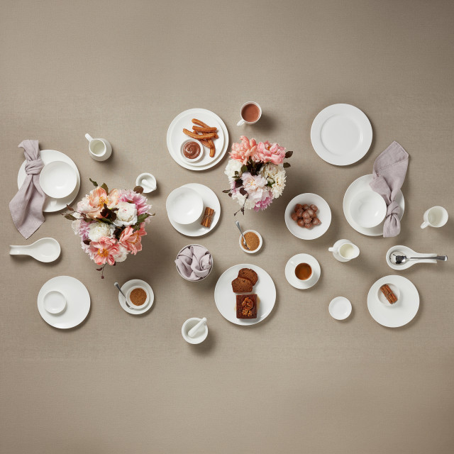 Maxwell & Williams White Basics Tribeca Coupe Dinner Set - 18 Piece