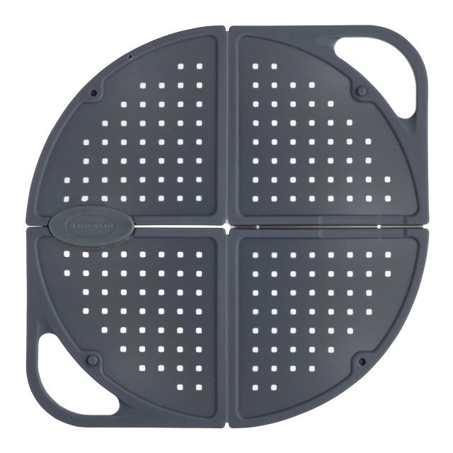 MasterClass Smart Space Silicone Folding Splatter Guard, 30cm