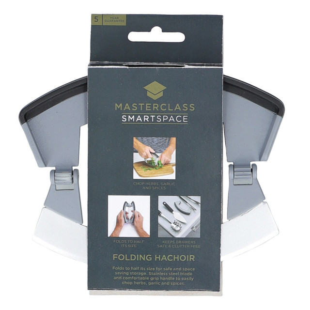 Packaging image of MasterClass Smart Space Folding Mezzaluna