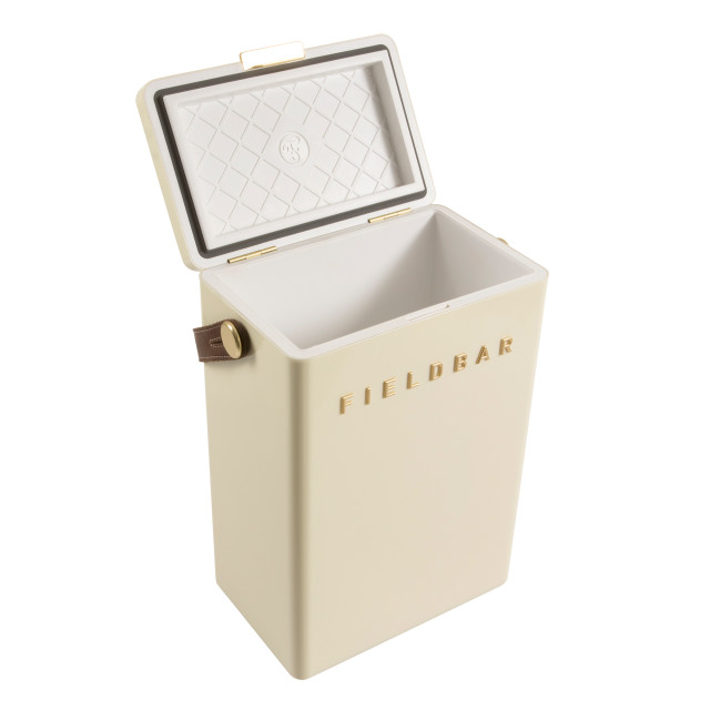 Fieldbar Drinks Cooler Box, 10L - Safari White angle