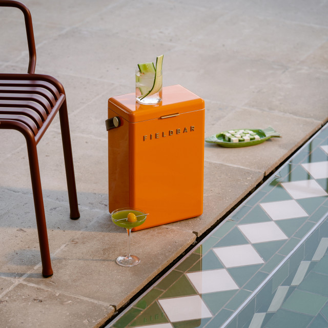 Fieldbar Drinks Cooler Box, 10L - Orchard Orange
