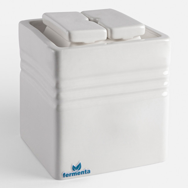 Fermenta Fermentation Crock Pot, 2L side view
