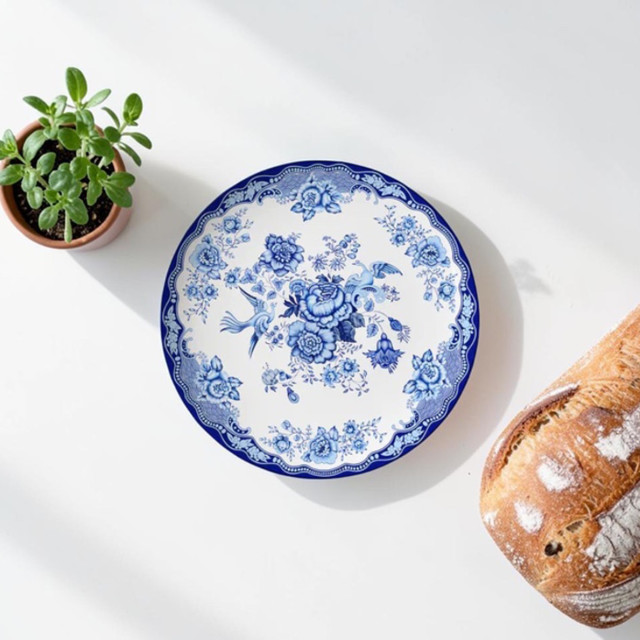 Nicolson Russell Amsterdam Dinner Plates, Set of 4
