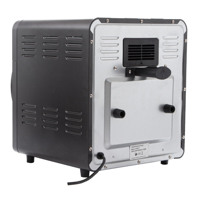 DNA Airfryer Oven, 14.5L - 8 Accessories angle