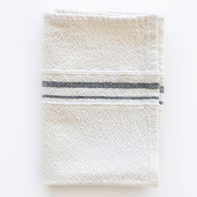 Pack Shot image of Barrydale Hand Weavers Small Country Variegated Striped Towel