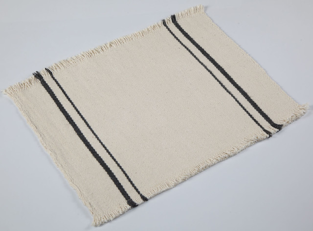 Barrydale Hand Weavers Country Striped End Placemats, Set of 4