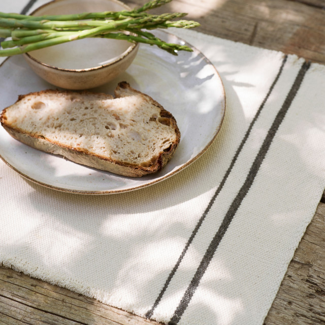 Barrydale Hand Weavers Country Striped End Placemats, Set of 4