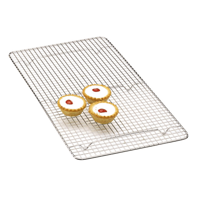 KitchenCraft Chrome Plated Oblong Cake Cooling Tray