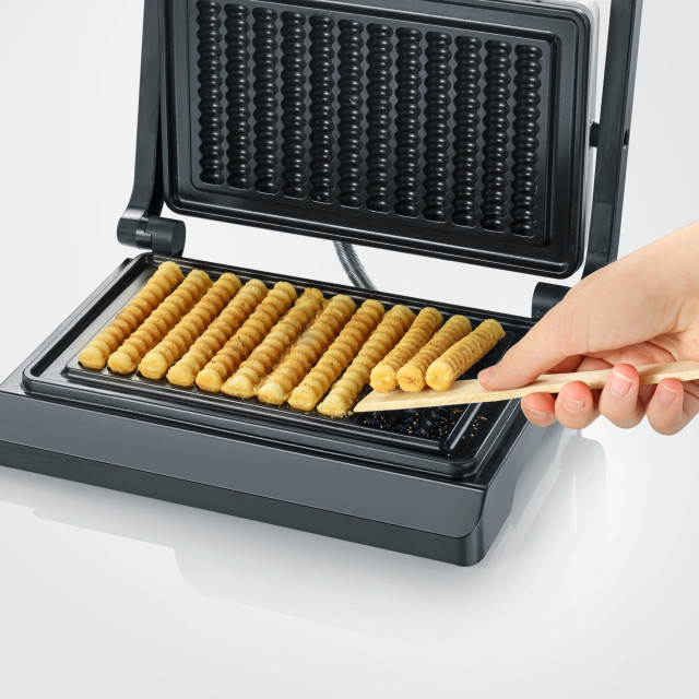 Lifestyle image of Severin French Fries Waffle Maker
