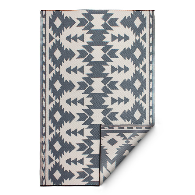 Angle image of FabHabitat Miramar Reversible Outdoor Rug