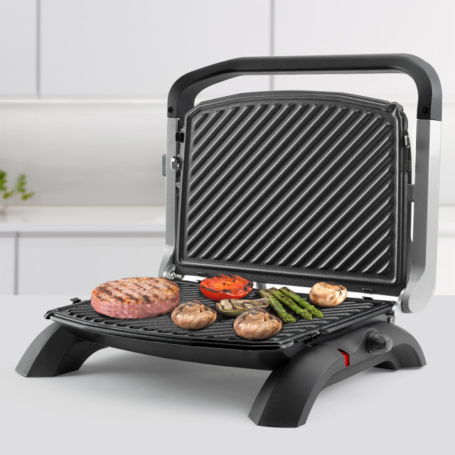 Taurus Non-Stick Panini Press, 1800W open
