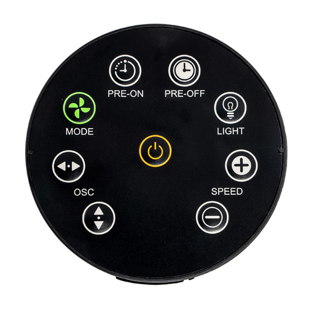 Detail image of Meaco 1056P Air Circulator Pedestal Fan