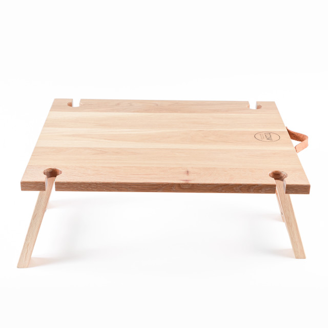 Pack Shot image of RAW Portable Oak Picnic Table