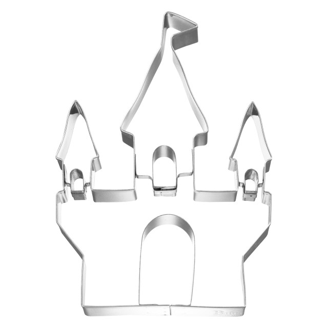 Pack Shot image of Birkmann Stainless Steel Fairytale Castle Cookie Cutter, 13cm