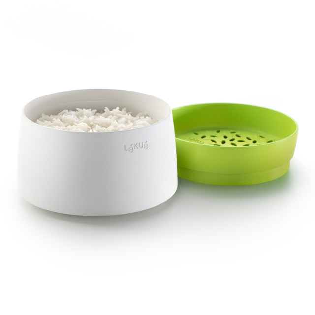 Detail image of Lekue Microwave Quick Rice & Quinoa Cooker