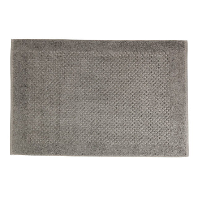 Terry Lustre Waffle Weave 525gsm Bath Mat, Cerment
