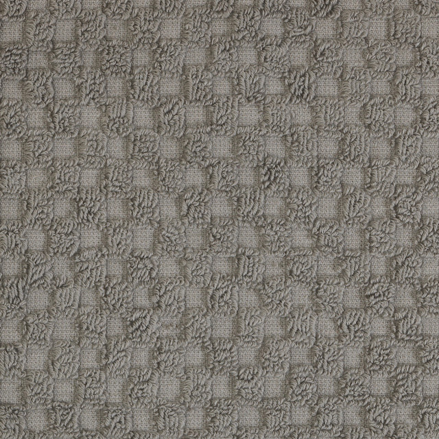 Terry Lustre Waffle Weave 525gsm Face Cloth, Cement