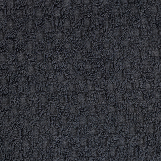 Terry Lustre Waffle Weave 525gsm Face Cloth, Charcoal