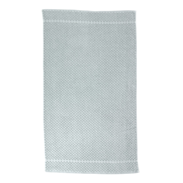 Terry Lustre Waffle Weave 525gsm Bath Towel, Eggshell Grey