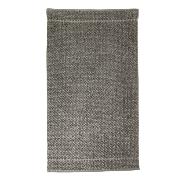 Terry Lustre Waffle Weave 525gsm Bath Towel, cement